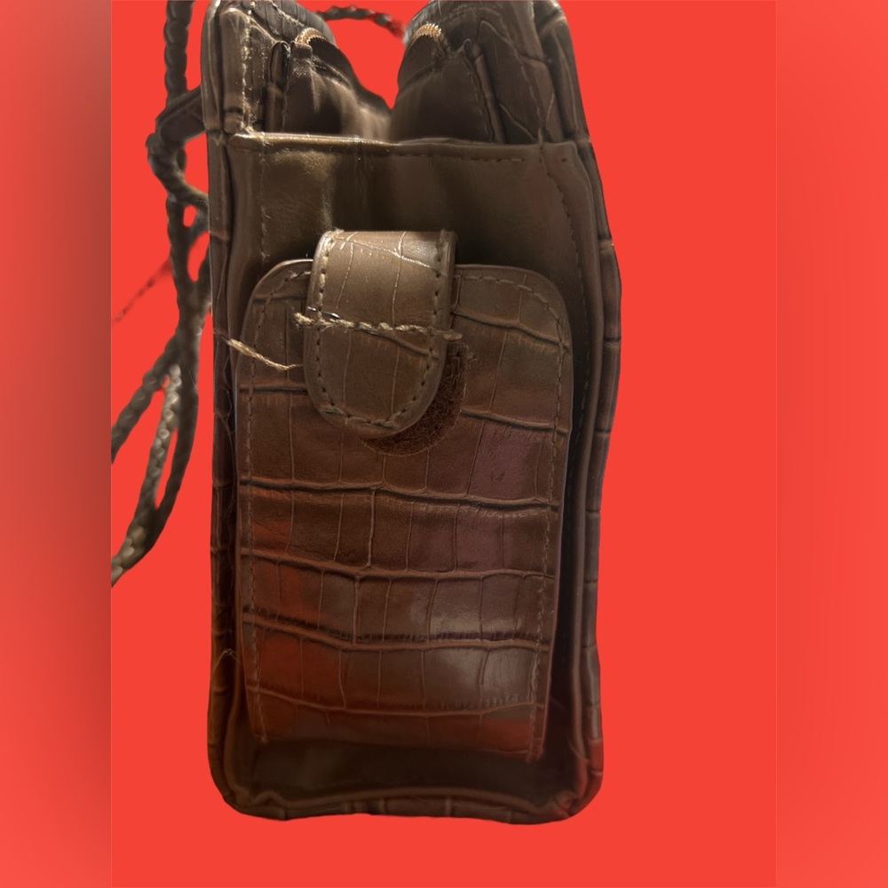 Bueno Brown and Tan Shoulder Purse - Picture 8 of 13